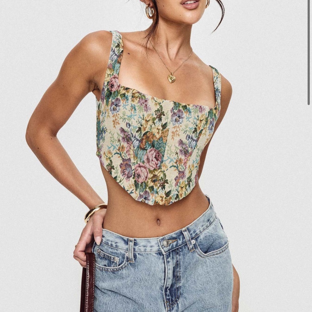 Tender Heart Corset Top Princess Polly NWT